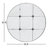 Emmie Iron Round Mirror