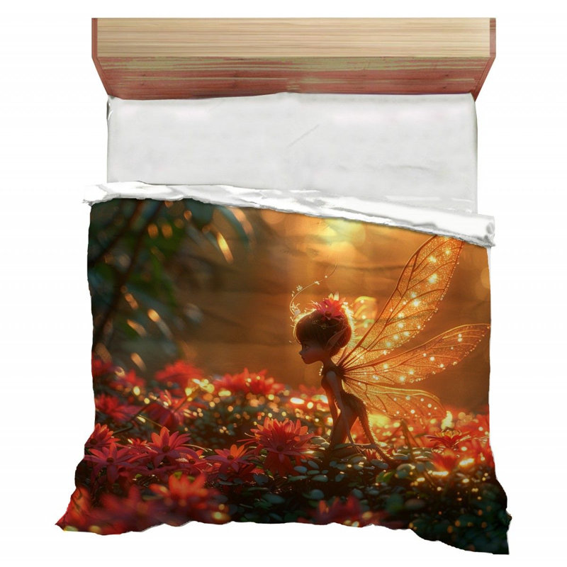 Édredon Fairy Bedding Fantasy Magical Glow_12361, Édredon simple