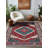 Moroccan Collection Digital Print Cotton-Polyester Rug-1839105403