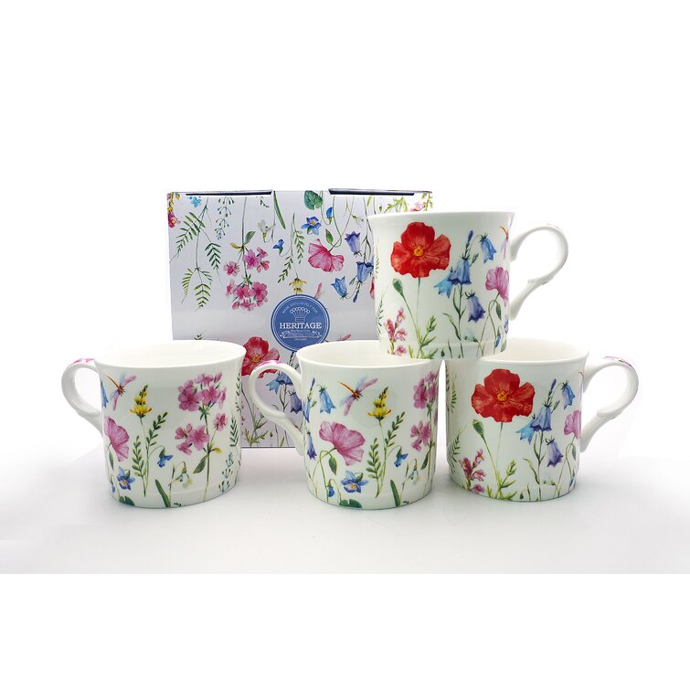 HERITAGE Bone China Mug | Wayfair.co.uk