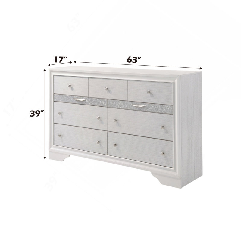 Commode Naima, Blanc