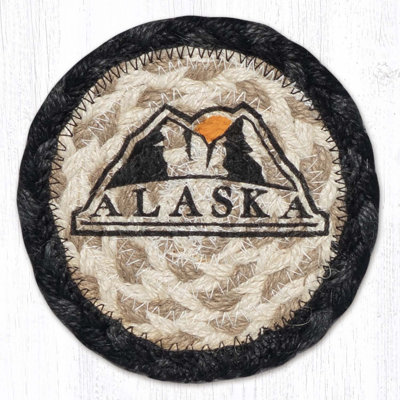  IC-238 Alaska Printed Coaster 5"x5"