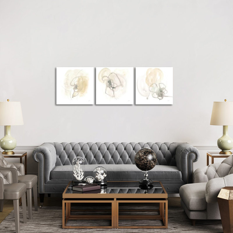 Infinite Variable Triptych - ensemble d'art mural sur toile - toile tendue (ensemble de 3)