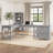 Ozro L-Shaped Executive Desk with 2-Drawer File Cabinet -1923929799