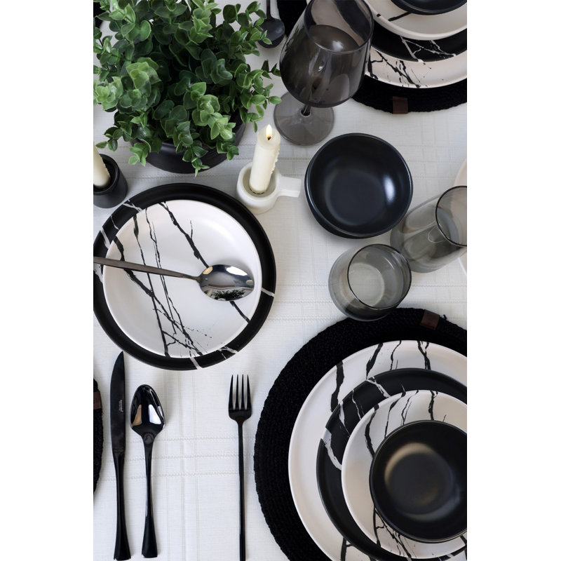 Deavian Piece Dinnerware Set - Service for 6