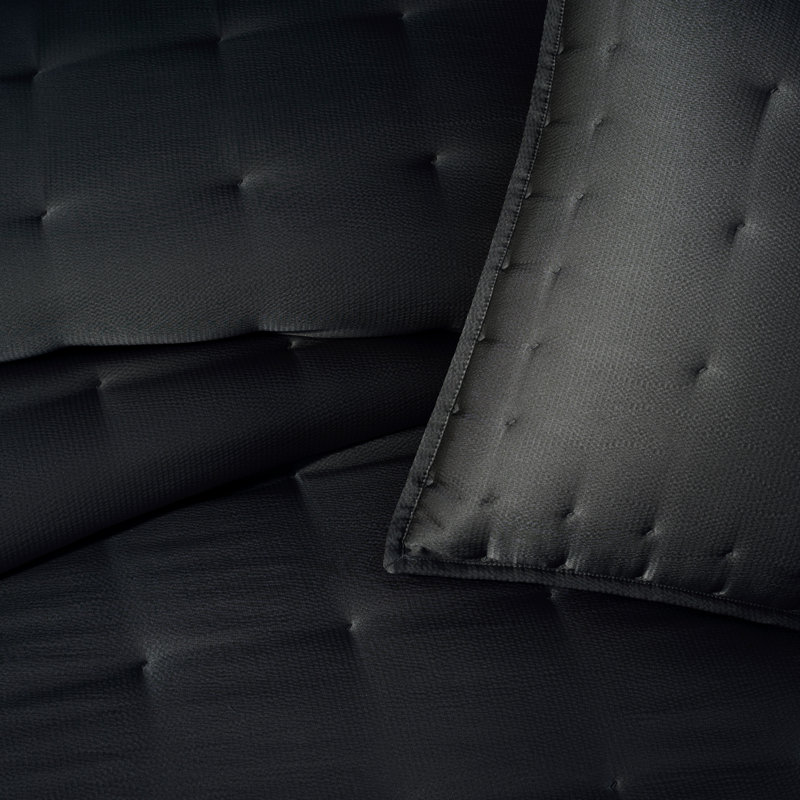 Donna Karan Home Hammered Silk Pillow Sham, King Sham