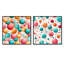 Chrishaunda - Abstract Shapes Square Collage Set Of 2-101861133-101861134