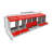 6-Compartment Chicken Laying Boxes With Egg Collection-1083443035