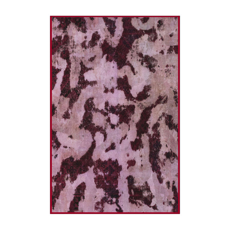 Abstract Indoor Rug, Rectangle 6' x 9'