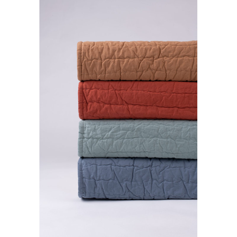 Housse de couette en coton Freeport - simple, Housse de couette pour lit simple, Gris
