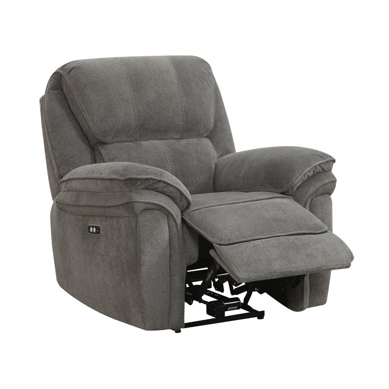 Coomer 97cm Wide Standard Recliner, Grey