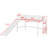 Twin Size Loft Bed With Ladder & Slide, Loftbeds With Safety Rails,Wood Twin Low Loft Bed With Storage Space-1407976294