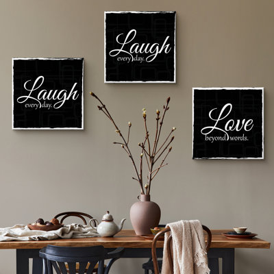 Live Laugh Love 3 Pieces