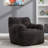 Compression Medium Adult Soft Teddy Fabric Bean Bag Chair With Foam Filled-1313060508