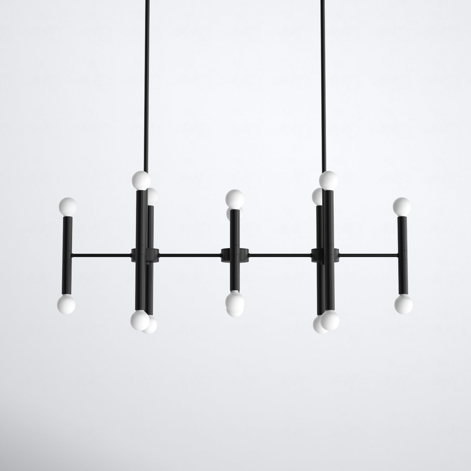 Jamir 16-Light Chandelier, Black