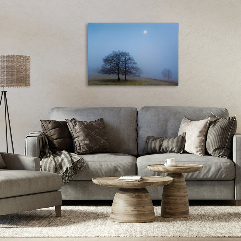 «Blue Silence Landscape» par Urtzi Vera, H 16 po x l 24 po