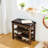 Small Shoe-Changing Bench With Shelves-116010567