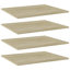 Adiy 4 Piece Wood Bracket Shelf-651933209-651933187
