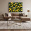 «Fruit Meyer», art mural sur toile vert citron-120508649