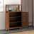 New Chinese Style Elm Shoe Cabinet 12 Pair Shoe Storage Cabinet
