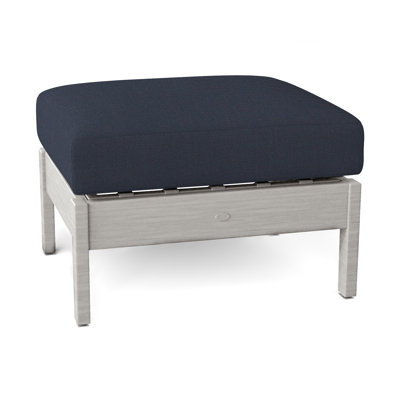 Kennebunkport Outdoor Ottoman with Cushion