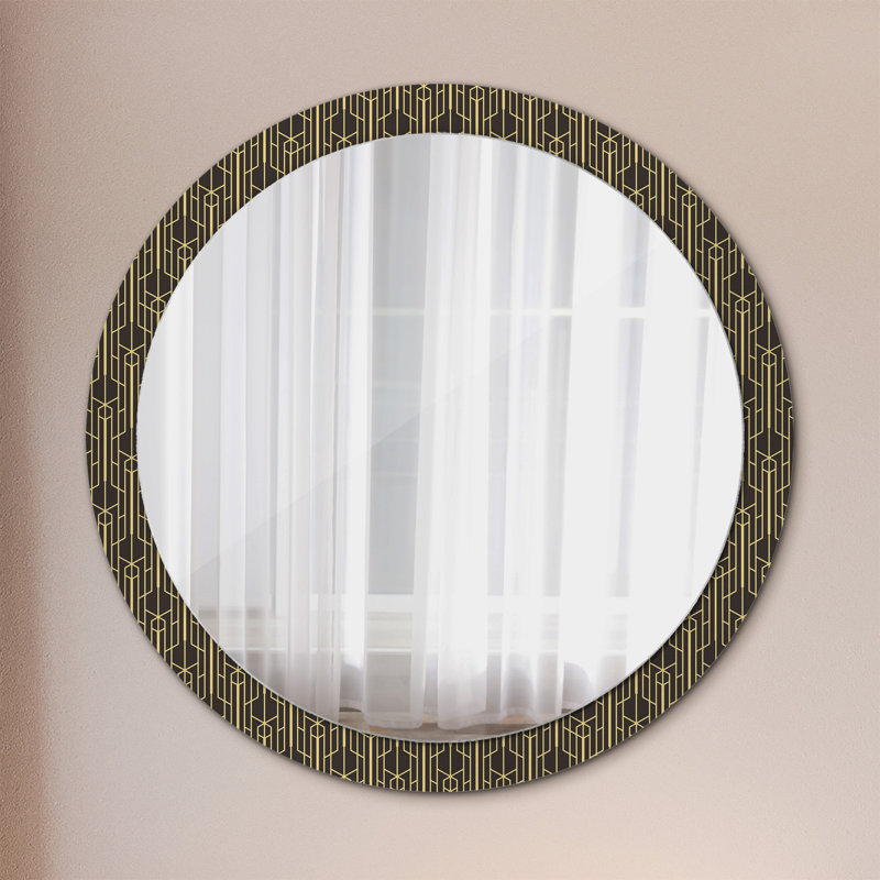 Huldar Glass Flat Wall Mirror