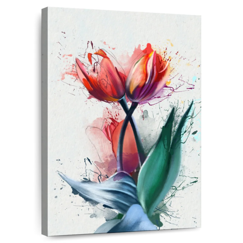 Harnek Tulips, 45" H x 30" W