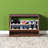 Stylish Shoe Cabinet in Oslo Walnut, 23.6 x 16.5 x 11.8 inches | 100% Melamine Coated Particle Board, Thickness: 0.6 inches | Wall-Mountable Design with Numerous Shelves | Perfect for Modern Entryways & Hallways-343610577