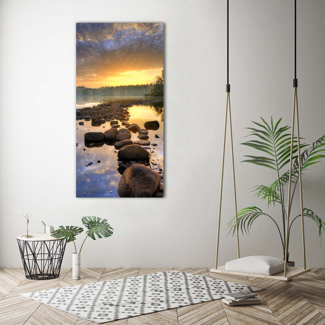 Lake - Wrapped Canvas Print