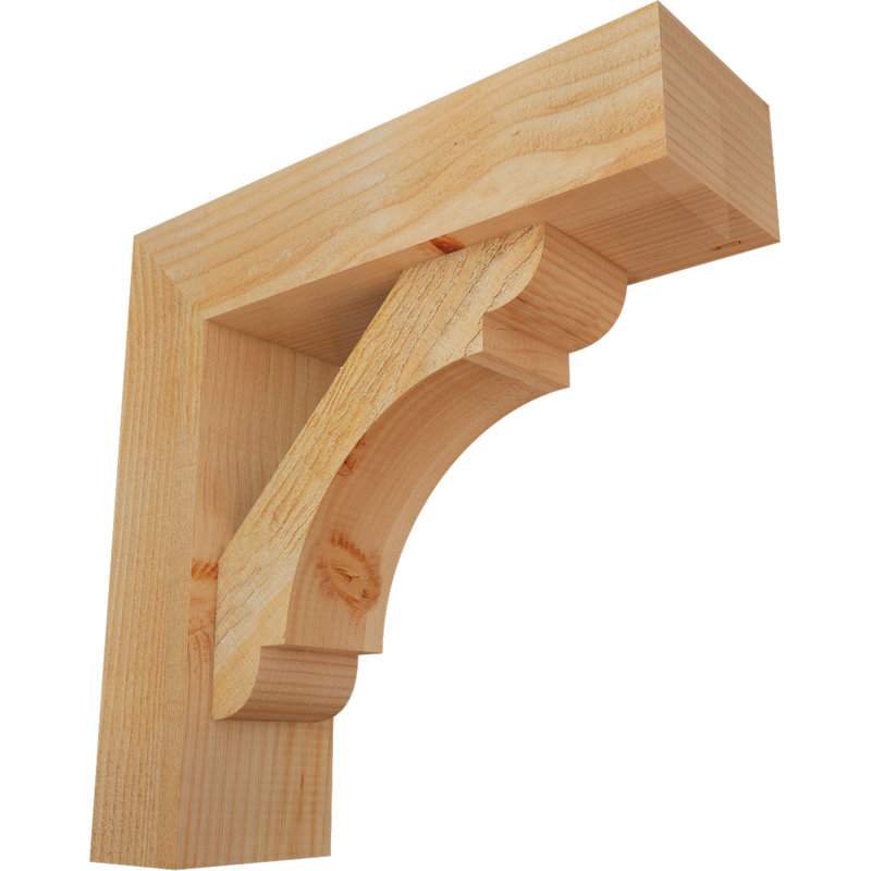 Support de bloc olympique avec entretoise décalée, 20 po x 20 po, Sapin Douglas de l 6 po (scié brut)