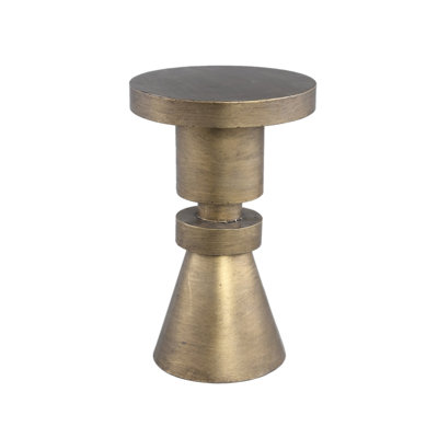 Lox Pedestal End Table