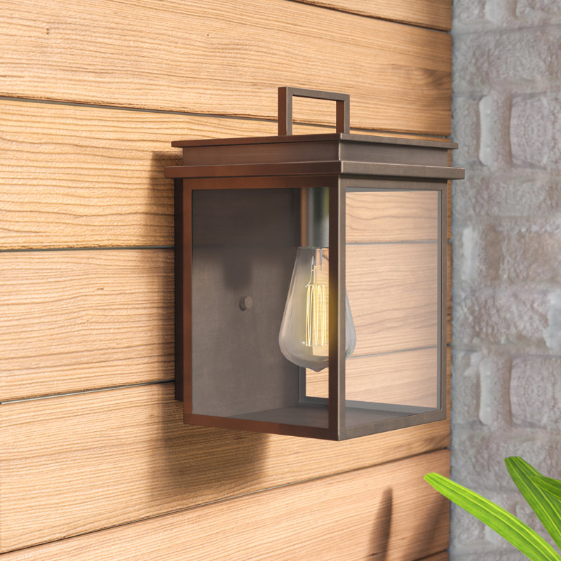 Glenview Extra Small Lantern from , 10" H x 6.5" W x 7" D