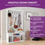Hall Tree 100cm Wide with Bench and Shoe Storage