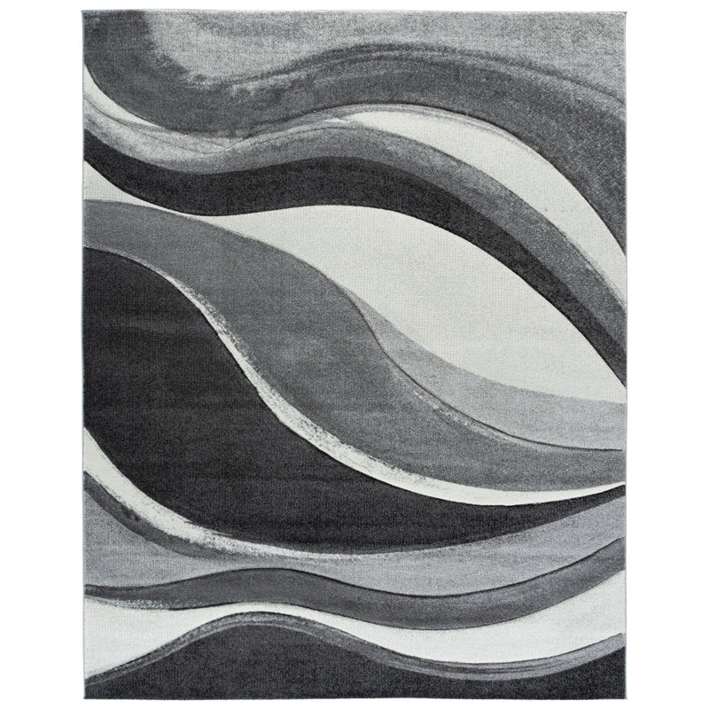 Tapis abstrait performance Vilica, Rectangulaire 8 pi x 10 pi