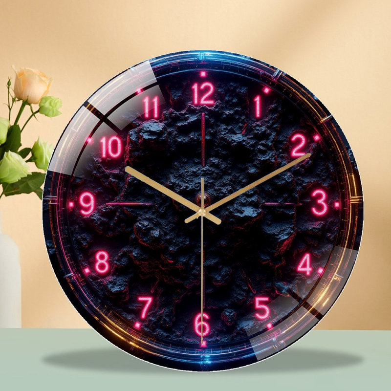 Horloge murale décorative pour horloge murale 12 po