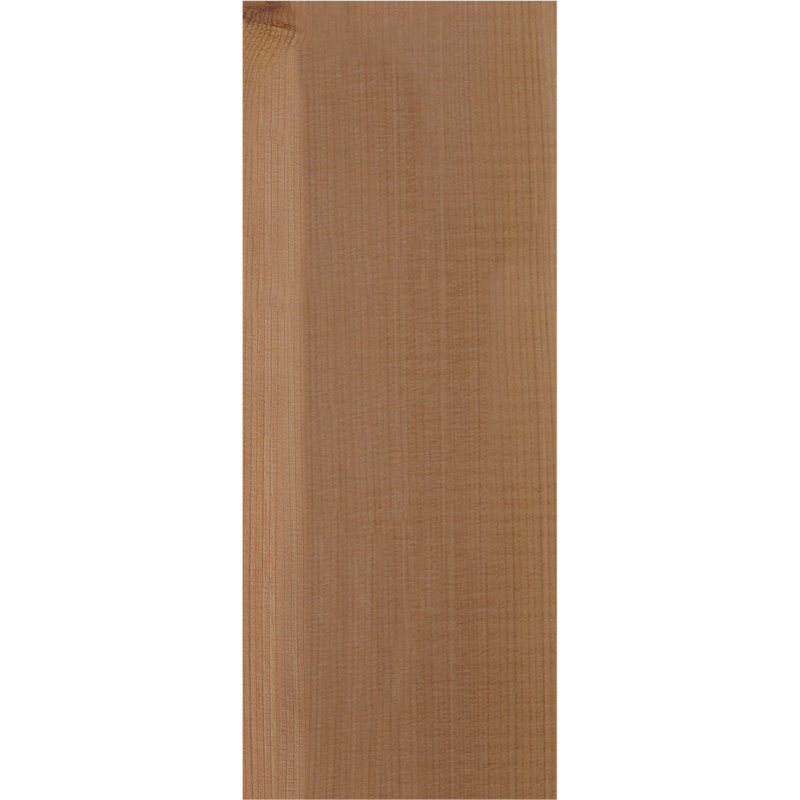 Corbeau alpin, H 14 po x l 5,5 po x P 6 po, Lisse, Cèdre rouge