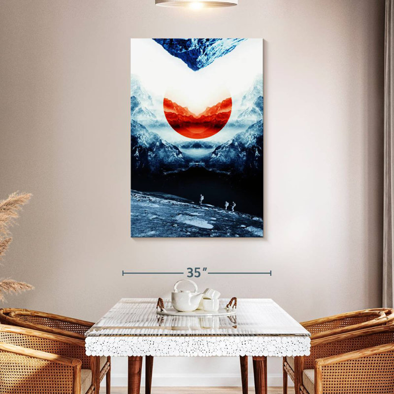 Avery Mission Blue, 48" H x 32" W