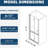 Universal Pivot Shower Door With 1/4" Tempered Glass 3072 - Matte Black, 30"-31 3/8" W, 72" H, Stainless Steel Handle, Leak Resistance, Simple Install Process Pivot, Wide, High, Resistance Trait,-123108739