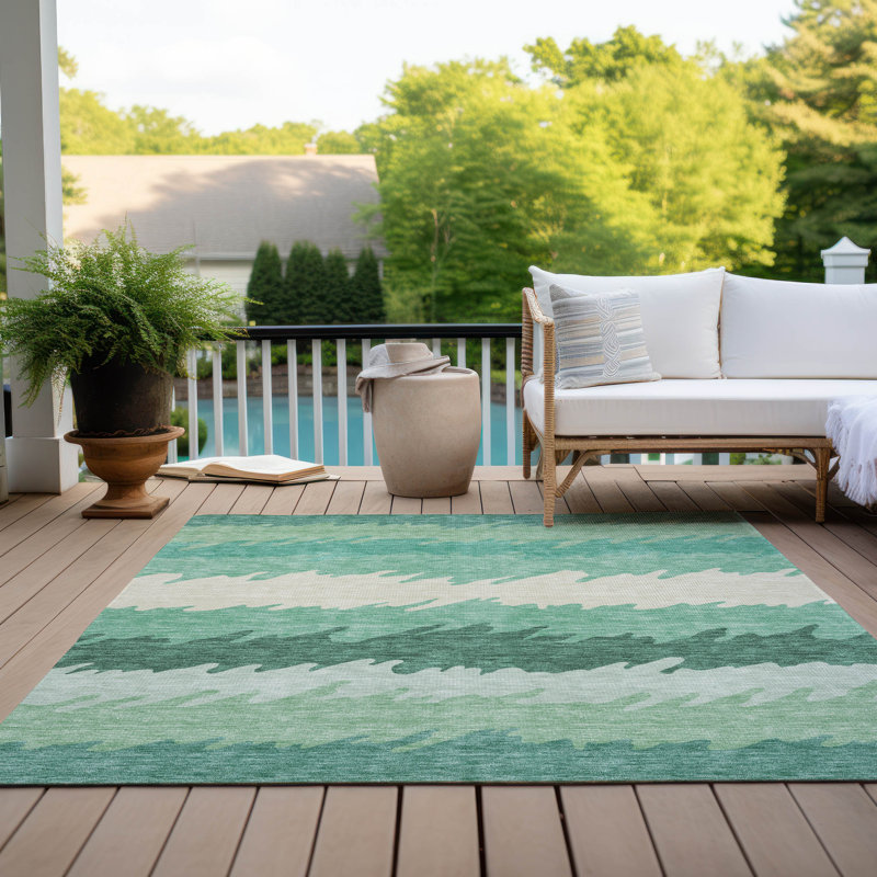 Fleau Indoor / Outdoor Rug, Rectangle 8' x 10'