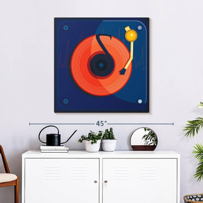 Abarca Blue Record Player