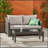 Antibes Loveseat & Table-451860649-451860648