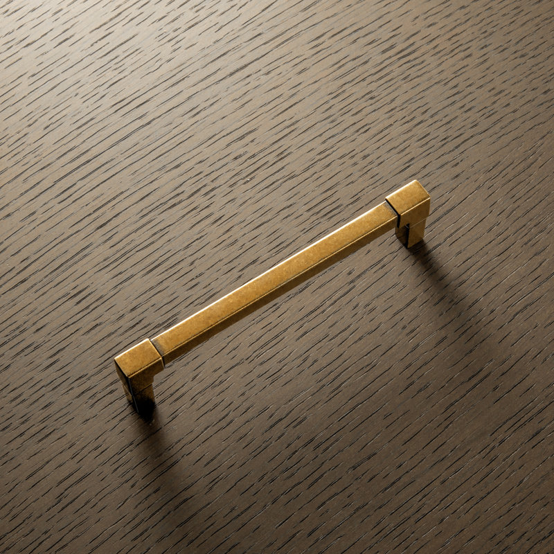 Solid Zinc Alloy Appliance Pull Multipack, 3, Antique Brass