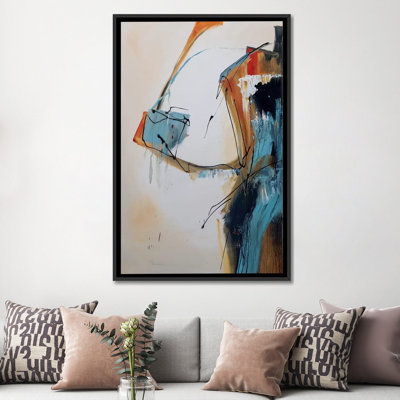 Point de départ I, reproduction d'art sur toile tendue
