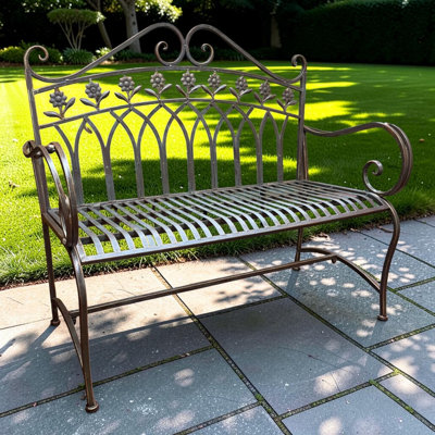 Matal Garden Bench
