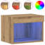 40cm W Manufactured Wood Bedside Table
