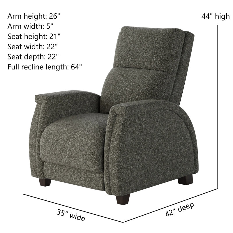 Venus Zero Gravity Recliner, Gray