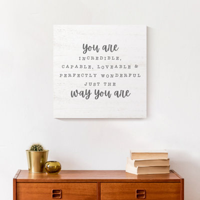 «Just the Way You Are», reproduction sur toile