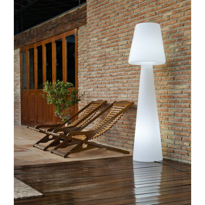 Fairbury 165cm White Novelty Floor Lamp