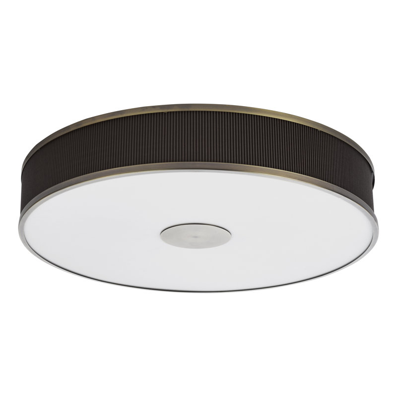ALVARO 6LT FLUSH NAVY 60CM, Antique Bronze