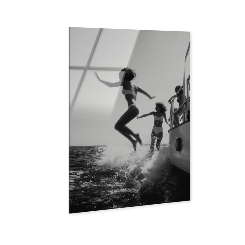 Liquid Gravity Print by Oliver Gal, 15"H x 10"W, High-Gloss Acrylic Print